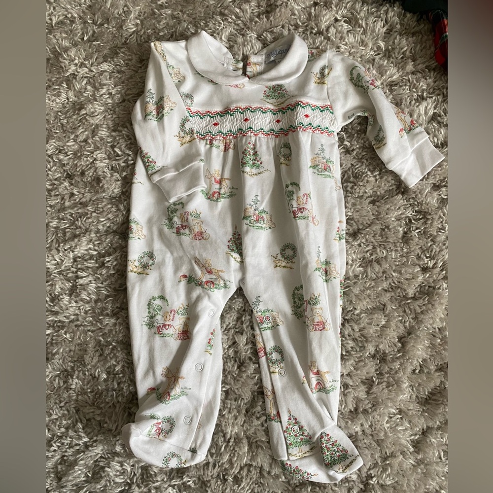 NWOT 3-6m Nellapima Christmas outfit